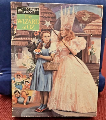 VTG 1988 El Mago de Oz Puzzle de 100 Piezas en caja original sellada Foto 1 de 4