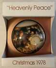 Schmid Ferrandiz 1978 Glass 4"  Heavenly Peace 1St Edition Ball Ornament