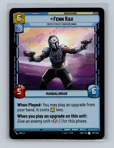 Star Wars Unlimited - Fenn Rau - Protector of Concord Dawn - (SHD) - Foil - Picture 1 of 2