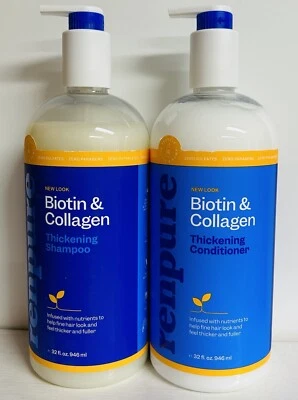 Renpure Originals Biotin & Collagen Thickening Shampoo & Conditioner Set 32 oz - Image 1 of 4