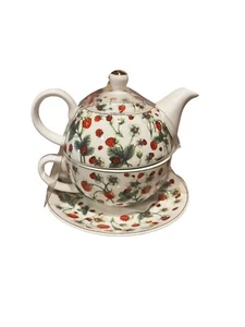 Retro Strawberry Teapot Grace Teaware Mug Plate Teapot Set Ladybird - Picture 1 of 13