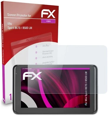 atFoliX Pellicola Vetro per Mio Spirit 8670 / 8500 LM 9H Armatura di protezione - Immagine 1 di 4