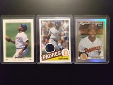 2020 TOPPS 1985 85R-TG TONY GWYNN JERSEY SWATCH & LEGENDS OF THE GAME LG-14