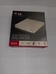 LG Externer DVD Brenner GP55NW40 Weiss Neu - Photo 1/7