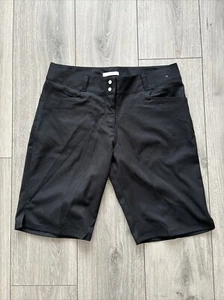 Adidas Ladies Golf Shorts Size 10 Black New Without Tags - Picture 1 of 10