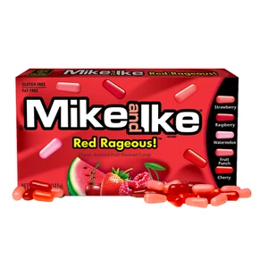 Mike and Ike Red Rageous Chewy Candy 4.25 OZ Box - Picture 1 of 1