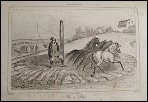 SARDEGNA:Lav.SPIGHE.FRUMENTO-AIRE A BLE.COSTUM.Acc.1839 - Bild 1 von 1