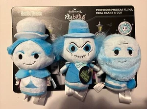 Hallmark Itty Bittys Haunted Mansion PROFESSOR PHINEAS PLUMP, EZRA BEANE & GUS - Bild 1 von 3