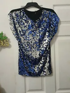 Mujer Damas Multicolor Brillante Gout Mini Fiesta Top Talla 8 Por Primark  - Imagen 1 de 12