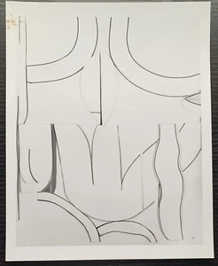 1975 JUDITH ROTHSCHILD 8X10 B/W GLOSSY PHOTO THE GOTHIC 4 RELIEF COLLAGE - Picture 1 of 2