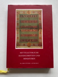 Mittelalterliche Handschriften und Miniaturen, Katalog 3 by Dr. Jörn Günther - Picture 1 of 24