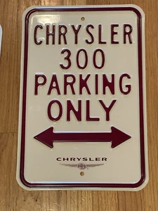 Chrysler 300 Parking Only Sign Ande Rooney 11.5 X 18 , 3lb Hemi - Picture 1 of 1