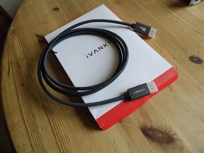 iVANKY DisplayPort Kabel 2M  DP Kabel 4K@60Hz - Bild 1 von 3