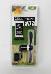 Cell Phone Fan Black - Picture 1 of 1