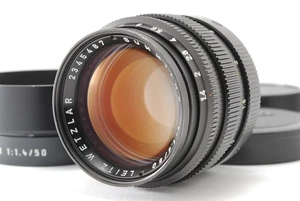 [MINT] Leica Summilux M 50mm f/1.4 2nd ver II E43 Standard Black Lens From Japan - Picture 1 of 13