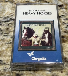 JETHRO TULL- HEAVY HORSES CASSETTE CHRYSALIS ZCHR 1175 IMPORT DENMARK - Picture 1 of 5