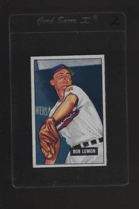 1951 Bowman Baseball Bob Lemon #53 EX-MT 02 - Photo 1/2