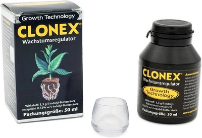 50ml Clonex + Gefäß Tauro - Behältnis zum Eintauchen von Stecklingen Root Gel
