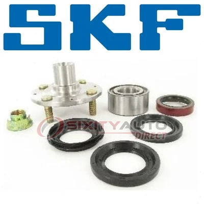 SKF Front Axle Bearing & Hub Assembly Repair Kit for 1982-1985 Honda Accord gh Foto 1 de 4