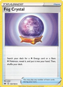 Fog Crystal Uncommon Normal SWSH06: Chilling Reign 140/198 NM - Picture 1 of 2