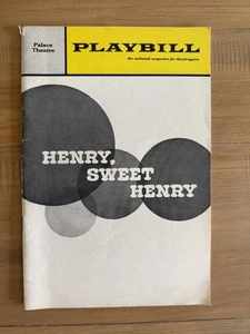 Henry Sweet Henry Broadway Musical Playbill (Don Ameche) - Picture 1 of 1