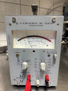 Rohde & Schwarz URV HF-DC Millivoltmeter - Bild 1 von 9