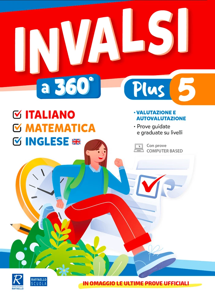 9788847243958 INVALSI A 360 PACK UNICO PLUS 5 RAFFAELLO A.A.V.V.