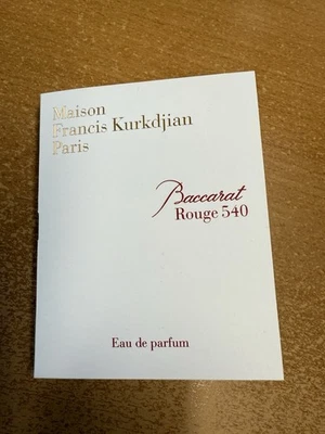 MAISON FRANCIS KURKDJIAN MFK MASION FRANCIS KURKDJIAN Baccarat Rouge 540 Eau De Parfum 2ml