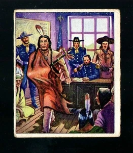 Wild West Card # C19 Bowman (1949-50) Red Cloud - Picture 1 of 2