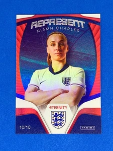 Niamh Charles Panini Eternity Represent Numbered 10/10 Bookend Football Card - Picture 1 of 1