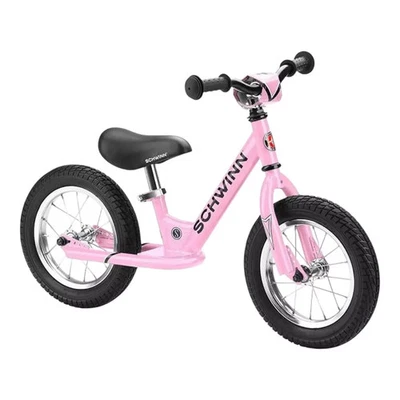 Schwinn S7117AZ 12" Balance Bike lightweight adjustable seat 2-yr+ Pink - Image 1 of 3