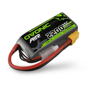 OVONIC 3s Lipo Battery 35C 2200mAh 11.1V Lipo Battery with XT60 Connector for... - Picture 1 of 6