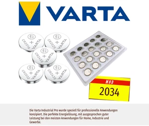 CR2032 CR2025 CR2016 CR2430 CR2450 VARTA Lithium Knopfbatterien MHD 2034 bulk SO - Bild 1 von 12