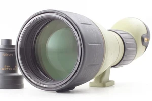 [Exc+4] Nikon Field Scope ED 82 WATERPROOF w/ 75x WDS Eyepiece From JAPAN - Picture 1 of 12