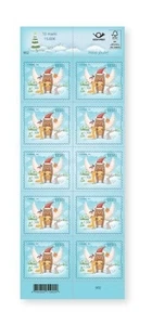 Stamp sheet  of ESTONIA 2025 - Christmas / type I - self-adhesive / 902-08.10.25 - Picture 1 of 2