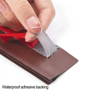 Door Seal Strip 1 Pcs Home Improvement White/Gray/Brown/Black Brand New - Picture 1 of 30