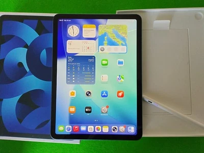 Apple iPad Air 5a Gen. 64GB, Wi-Fi, 10,9" - Blu M1 + Penna - Immagine 1 di 4