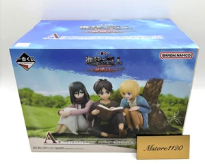Bandai Ichiban Kuji Attack on Titan The Rumbling Eren Armin Mikasa A Prize New - Picture 1 of 12