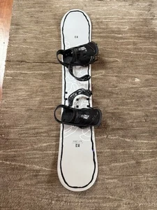 K2 First Lite Snowboard 150 Cm With Burton Mission Bindings - Picture 1 of 4