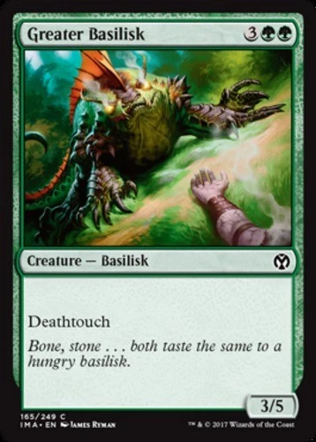 x1 Greater Basilisk - Iconic Masters - NM - MTG - Image 1 of 1