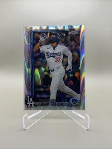 2025 Topps Chrome MLB - RayWave - #128 Teoscar Hernandez - LA Dodgers - Photo 1/2