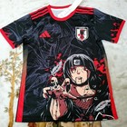 Japan Soccer Jersey Concept Itachi Uchiha Anime Edition S,M,L,XL,XXL