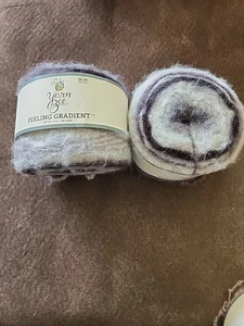 Yarn Bee x2 Feeling Gradient Black Sapphire 5.3oz 590yd 77% Acrylic 23% Poly New - Picture 1 of 5
