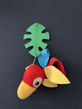 Fisher Price Rainforest Peek-A-Boo Musical Crib Mobile Replacement Parrot Bird