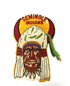 VINTAGE RAUPENAUFNÄHER - SEMINOLE INDIANER - Bild 1 von 10