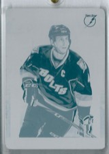 2010-11 Panini Zenith Printing Plate Cyan Vincent Lecavalier 1/1! - Lightning