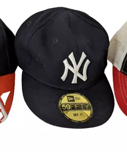 Cappello berretto da baseball new era 59fifty bambini New York Yankees regolabile 48,3 cm - Foto 1 di 5