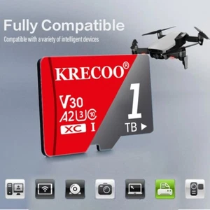 High Speed Ultra Micro SD Card SDHC 1TB Class 10 A2 TF Flash Card Memory Card - Picture 1 of 15