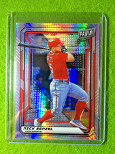Nick Senzel PRIZM CARD JERSEY #15 REDS REFRACTOR /99 SP  2019 National VIP HYPER