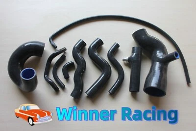 SILICONE HOSE KIT For Lancia Delta Integrale EVO 16V 2.0L 1989-1992 BLACK - Image 1 of 3